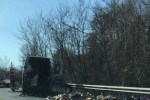 Микробус се самозапали в движение край Змейово