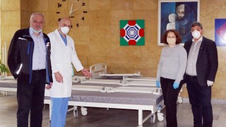 Дариха  болнични легла на Клиниката по инфекциозни болести в Стара Загора