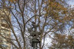 Изградиха декоративен лавров венец около Паметника на загиналите във войните старозагорци