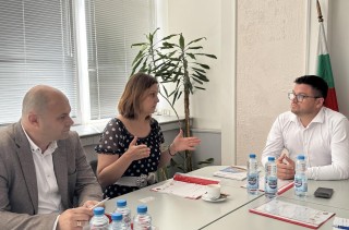 Областният управител д-р Неделчо Маринов се срещна с представители на ръководството на EVN България