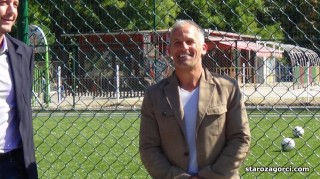 Стара Загора: ВИДЕО: Зам.министър Йордан Йовчев откри спортна площадка в Стара Загора (обновена)