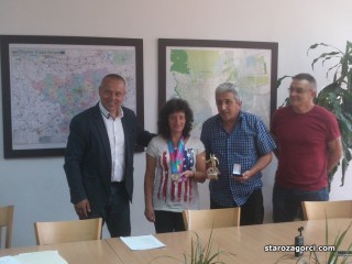 Специално признание за старозагорската медалистка от Спешъл Олимпикс
