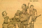 Oт днес карикатури на Чудомир под липите