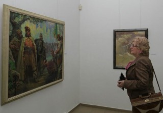 Експозиция с картини на Димитър Гюдженов откриха в Стара Загора