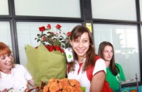 197 рози за състезателката на Берое Мирела Демирева