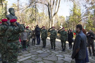 С венци и цветя отбелязаха 170 години от рождението на Христо Ботев в Стара Загора