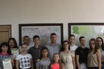 Кметът Живко Тодоров връчи грамоти на първите участници в лагер „Лидери на бъдещето