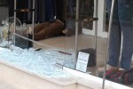 Потрошиха витрина на магазин в Стара Загора