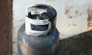 Газова бутилка пламна в старозагорски апартамент