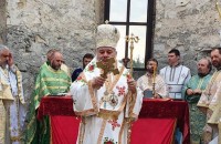 Света литургия в Потопената църква, извърши старозагорският митрополит Киприан