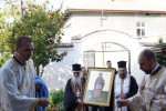  Старозагорска епархия се поклониха пред икона на св. Трифон с вградена частица от мощите му