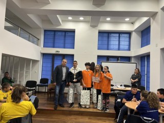 С награждаване приключи общинският кръг на викторината по безопасност на движението „ДА ЗАПАЗИМ ДЕЦАТА НА ПЪТЯ!“
