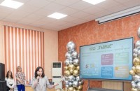 Зам.-кметът на Община Стара Загора Надежда Чакърова откри нов STEM център „КОД: БЪДЕЩЕ“ във Второ ОУ „П. Р. Славейков“